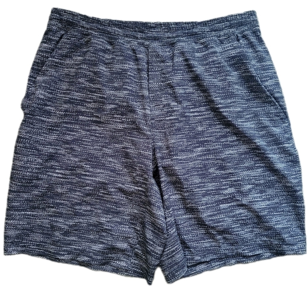 Lululemon \ Pacebreaker Short *Lined 9" / XL / All Court Texture White Black